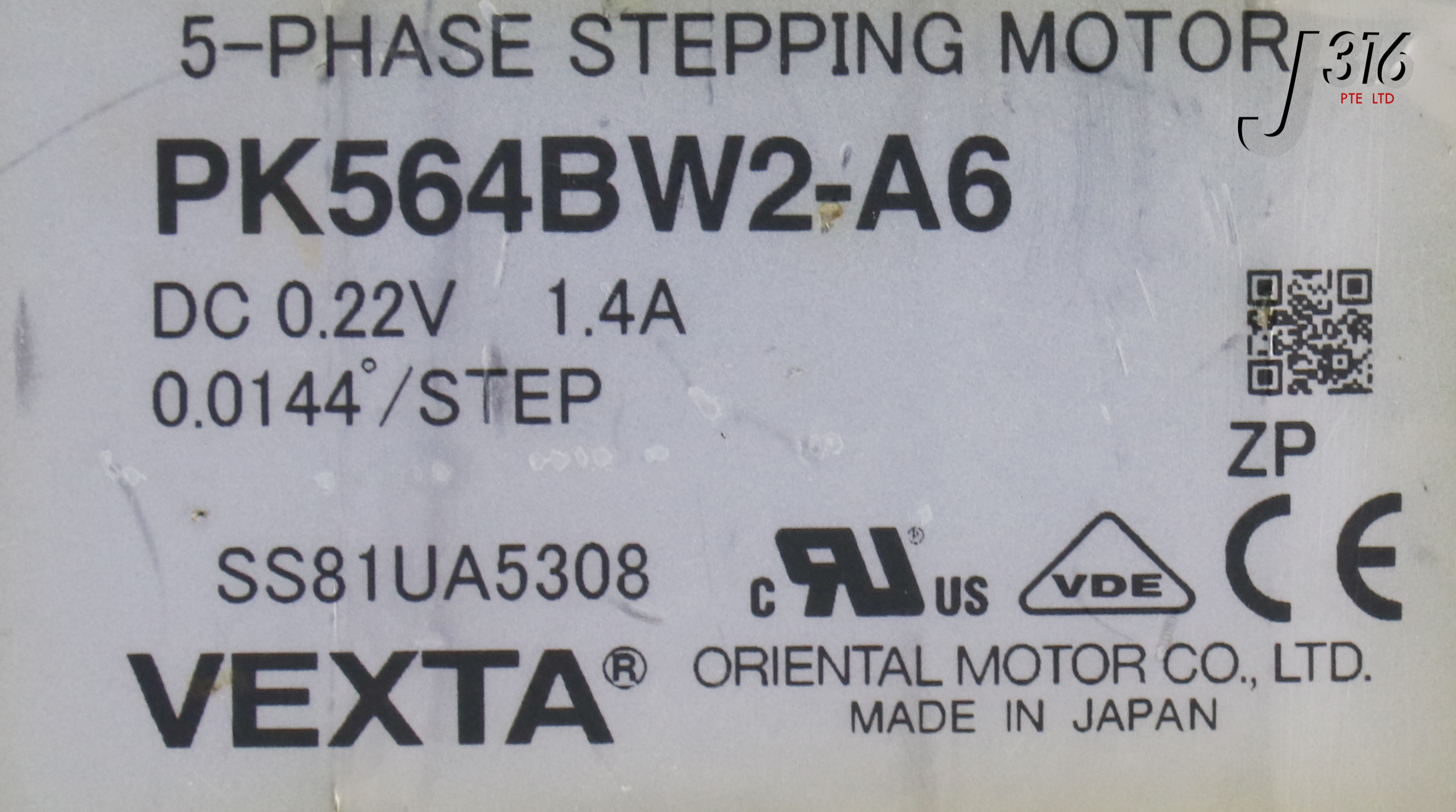 ※ペンタ※ 24497 VEXTA 5-PHASE STEPPING MOTOR W/ ROTARY ENCODER TRDA-2E1000B